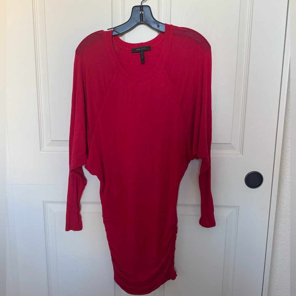 Red Long Sleeve Dress